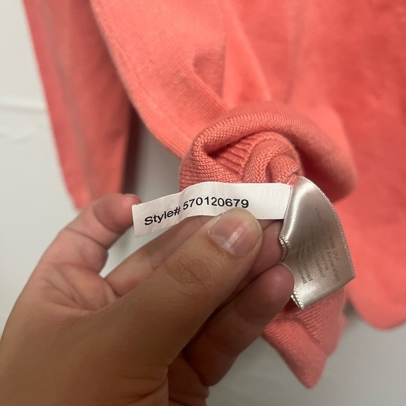 Boston Proper Embellished Glass Pink Sweater Size XL - Picture 6 of 11